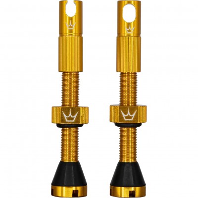Ніпелі Peaty's x Chris King Tubeless Valves, 42mm, Gold