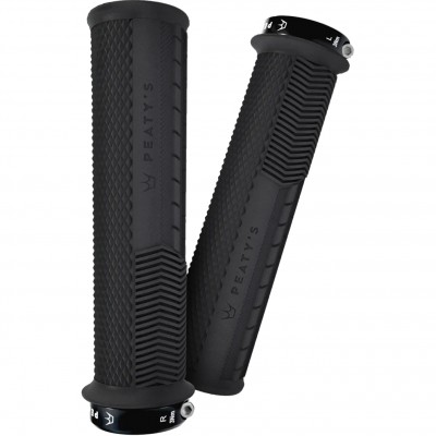 Гріпси Peaty's Monarch Grip Knurl, Thin 30&gt,32mm, Race Control, Black