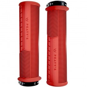 Гріпси Peaty's Monarch Grip Mushroom, Thin 30&gt,32mm, Trail Comfort, Red