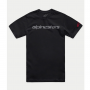 Футболка Alpinestars LINEAR WORDMARK 2.0 CSF TEE BLACK/GREY/RED, XL