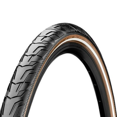 Покришка Continental Ride City 28 | / 700 x 42C (40C) чорна/коричнева, не складна, світловідбиваюча
