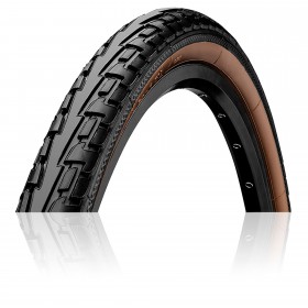 Покришка Continental RIDE Tour, 28, 700 x 47c (45C), 28 x 1.75, 47-622, Wire, ExtraPuncture Belt, 960гр., чорно-коричневий