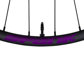 Набір наклейок на обода SPANK Decal kit, Purple