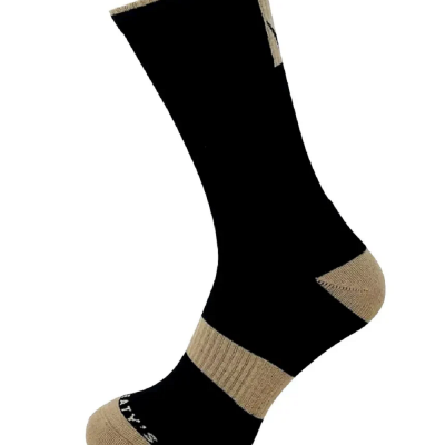 Шкарпетки Peaty's AW25 ShredSock - Block, Black/Brown, 10