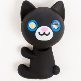 Мигалка для дитячого велосипеда Zoonimal кіт, LED, на підсідел. Світіння: Червоний