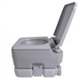 Біотуалет Bo-Camp Portable Toilet Flush 10 Liters Grey (5502825)