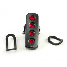 Мигалка задня Knog Blinder Mob V The Face Black 44 Lumens