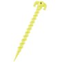 Комплект кілочків Outwell Screw Plastic Peg 25 см 6 шт Luminous Green (928774)