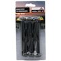 Комплект кілочків High Peak ABS Mushroom Peg 13 см 6 шт Black (929001)