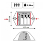 Тримісний намет Tramp Lite Tourist 3 TLT-002