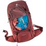 Рюкзак Deuter Futura Air Trek 45 + 10 SL колір 5574 redwood-lava (3402021 5574)