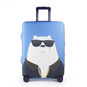 Чохол для валізи Turister модель Bear M Синій (Bear_024M)