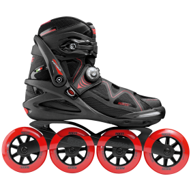 Роликові ковзани Roces GYMNASIUM 2.0/ чорно-червоний / 41