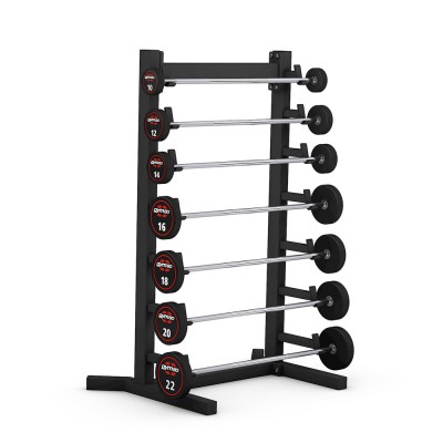 Стійка з 7-ма штангами Gym80 Basic Power Curl Barbell Rack