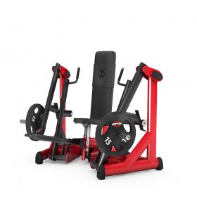 Жим від грудей сидячи GYM80 Pure Kraft Seated Chest Press Dual