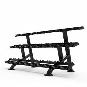 Горизонтальна стійка для круглих гантелів на 15 пар Impulse Evolution