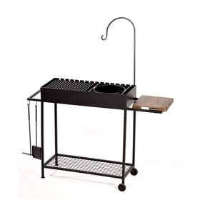 Мангал BonaGrill Стаціонарний Лайт 800 + Комплект доповнень