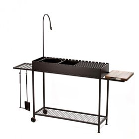 Мангал BonaGrill Стаціонарний Стандарт 1000 + Комплект доповнень