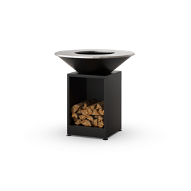 Holla Grill-Гриль-мангал, барбекю Black Open тумба відкрита