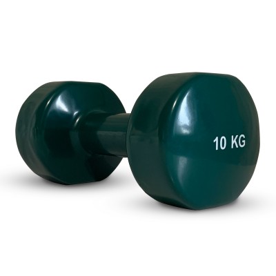 Гантель вінилова Stein 10 кг/ шт / зелена