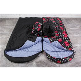 Парні широкі спальні мішки. Для двох