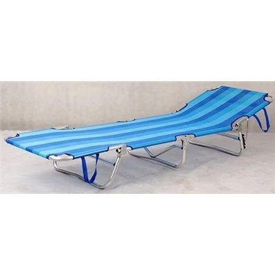 Розкладачка туристична синя BST 590400