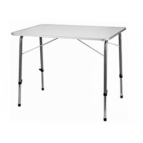 Стіл портативний білий 120x60x70 см. BST 590407