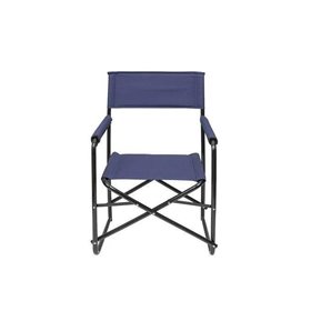Стілець складаний для пікніка синій BST 590384