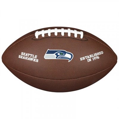 М'яч для американського футболу Wilson NFL Seahawks WTF1748XBSE (розмір 5),