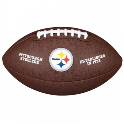 М'яч для американського футболу Wilson NFL Steelers WTF1748XBPT (розмір 5)