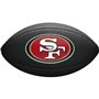 Мини-мяч для американского футбола Wilson NFL Team Logo Mini WTF1533BLXBSF (для детей до 10 лет),