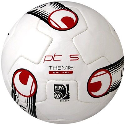 М'яч для футболу Uhlsport PT 5 THEMIS D. M. C. 4.0.1,