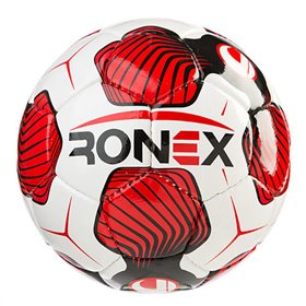 М'яч футбольний DXN Ronex (UHL), червоно-білий