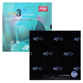 Накладка DHS Neo Hurricane 3 National Blue - 40 2.15 мм Чорний