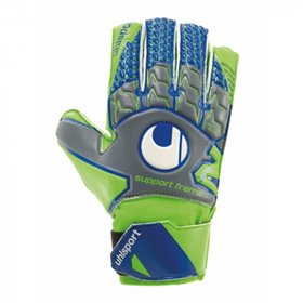 Вратарские перчатки Uhlsport Tensiongreen Soft SF Junior Size 4 Green/Blue