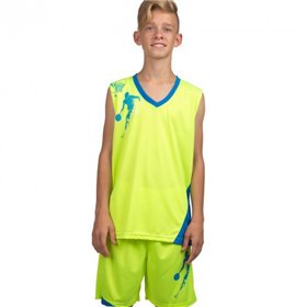 Форма баскетбольна дитяча Pace LD-8081T Lingo 135-140см Салатово-блакитний (57506032)