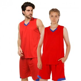 Форма баскетбольна LD-8002 Lingo 4XL Червоно-синій (57506036)