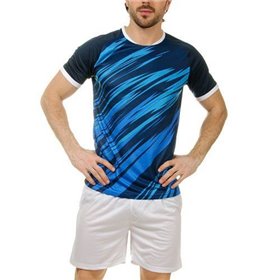 Футбольна форма CO-8246 Без бренду XXL Темно-синій-білий (57429406)