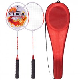 Набір для бадмінтону в чохлі COKA 912 червоний