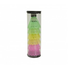 Воланчики для бадмінтону MS 1961 у колбі 6 шт (Кольоровий)