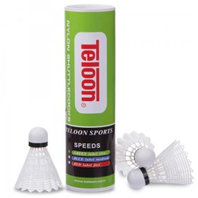 Волани для бадмінтону TELOON TB300 6шт Білий (EK00196)