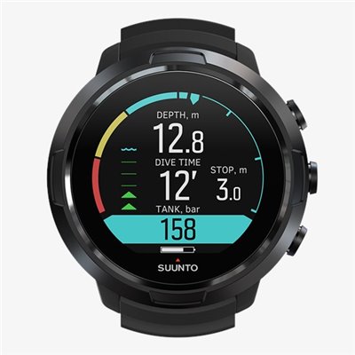 Професійний спортивний годинник для дайвінгу Suunto D5 Wrist Dive Computer W/Usb Cable All Black SS050192000