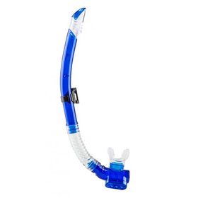 Трубка 2х клапанна синя для дайвінгу Dolvor mod. 159