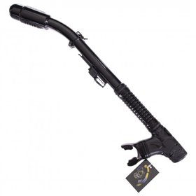 Фронтальна трубка для маски для підводного плавання дайвінгу підводного полювання LEGEND чорна АН106