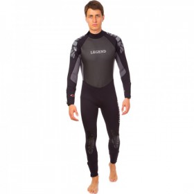 Екіпіровка Гідрокостюм Мокрого типу LEGEND PL-6539-3 Black (PS03330)