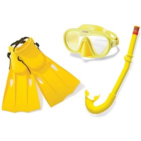 Набір для плавання Intex 55655 Master class swim set (жовтий)