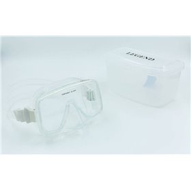Маска для плавання в пластиковому боксі Legend DRA-M109-SIL (PL000057)