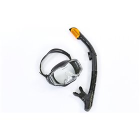 Набір для плавання маска з трубкою Zelart M307-SN124-SIL (PL000110)