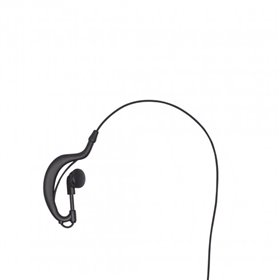 Слуховий апарат типу Earhook Mirkit ERP-10101M3.5 для рацій з роз'ємом mini-jack 3,5 mm чорний