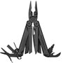 Мультитул LEATHERMAN WAVE PLUS BLACK, синтетичний чохол, карт. коробка (832526)